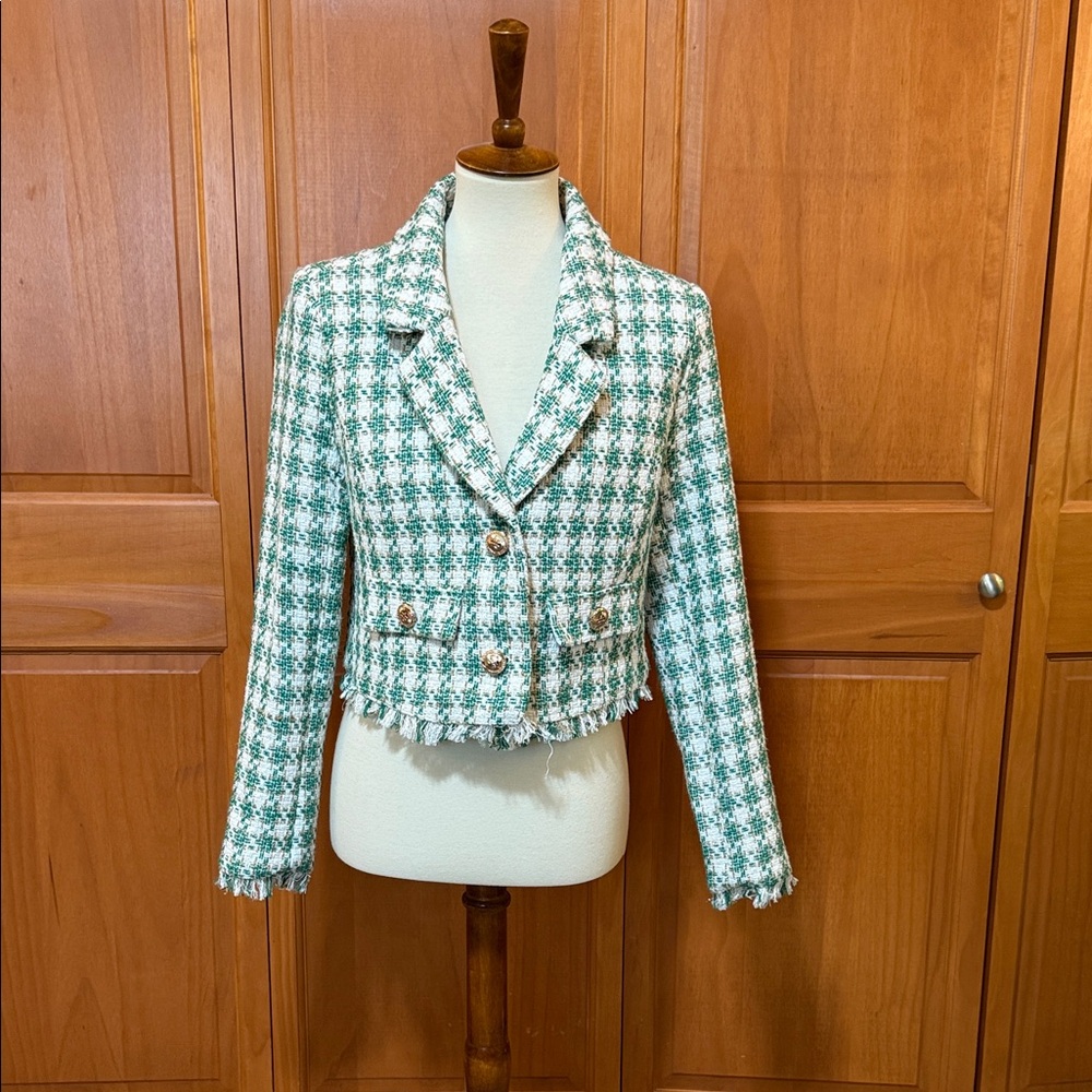 Walter Baker Lyons Jacket in Lucky Tweed